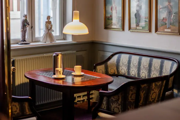 Lounge på Hotel Harmonien